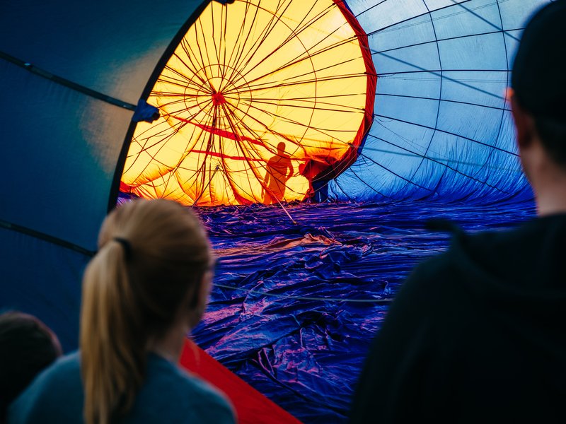 Soukromý let balónem Vysočina