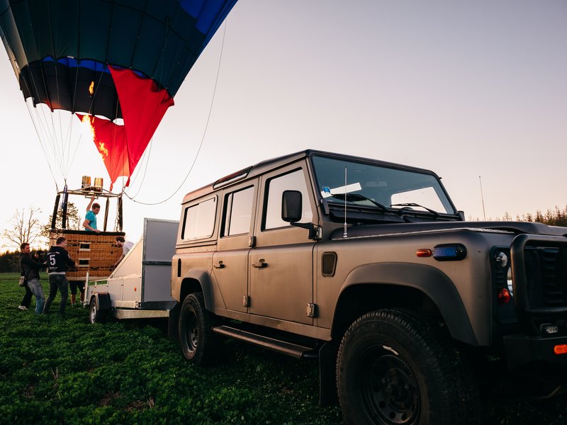 Soukromý let balónem