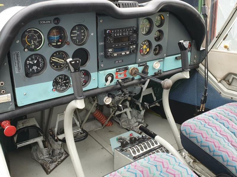 Vzrušující pilotování letadla na zkoušku