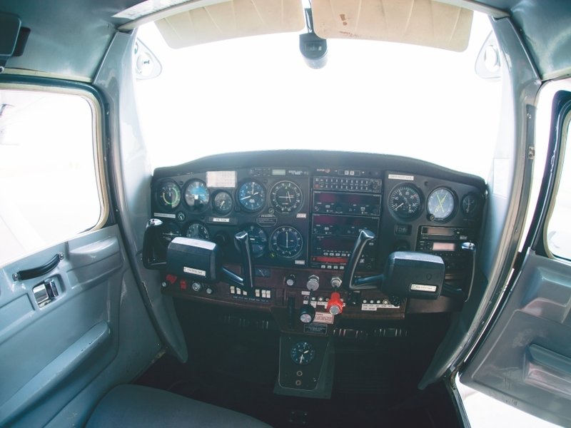 Vzrušující pilotování letadla na zkoušku