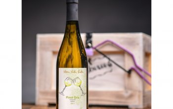 Dámská dárková truhla se suchým bílým vínem Celá ČR