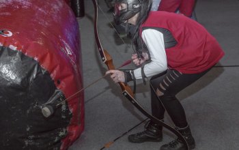 Archery- paintball s lukem