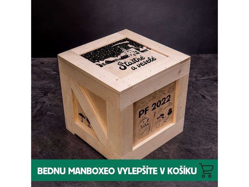 Originální dárková bedna plná sladkostí Celá ČR