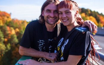 Bungee jumping z nejvyššího mostu ČR