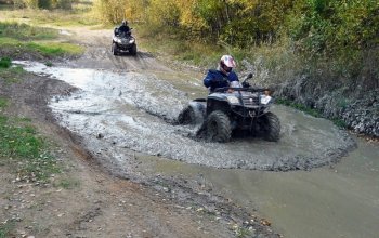 Extrémní jízda na čtyřkolce Vysočina