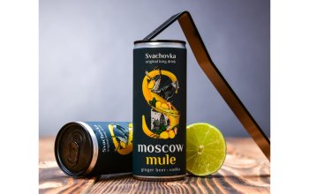 Originální dárková bedna s vodkou Celá ČR