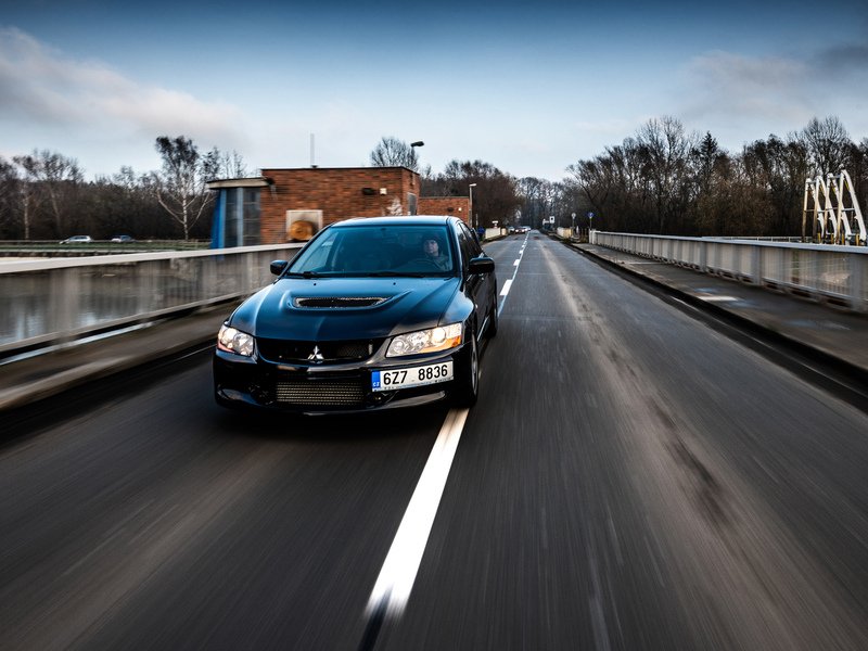 Zážitková rally jízda v Mitsubishi Lancer EVO IX