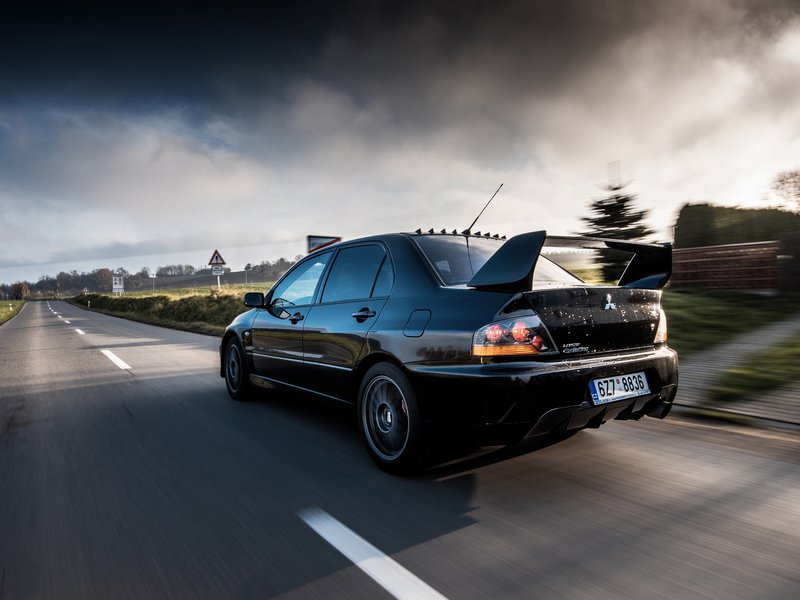 Zážitková rally jízda v Mitsubishi Lancer EVO IX