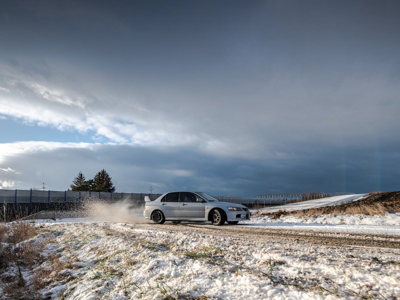 Zážitková rally jízda v Mitsubishi Lancer EVO IX