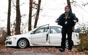 Zážitková jízda v Mitsubishi Lancer EVO IX mistrem republiky v rally