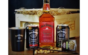 Dárková bedna s páčidlem pro muže Jack Daniel’s Fire Celá ČR