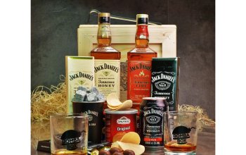 Dárková bedna s páčidlem pro muže Jack Daniel’s Honey & Fire Celá ČR