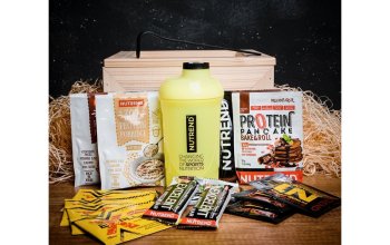Dárková bedna s páčidlem pro muže Fitness maxi NUTREND Celá ČR