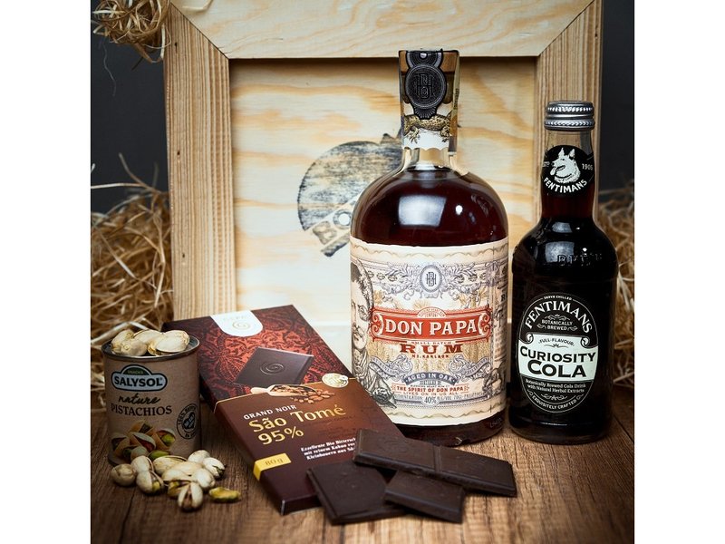 Dárková bedna s páčidlem pro muže s rumem Don Papa Celá ČR