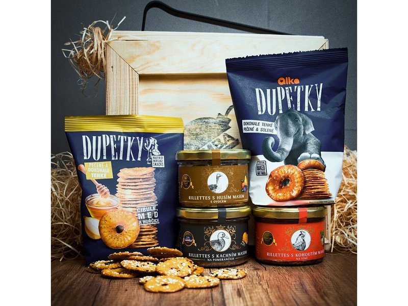 Dárková bedna s páčidlem pro muže Pálenice Zubří Hruškovice Celá ČR