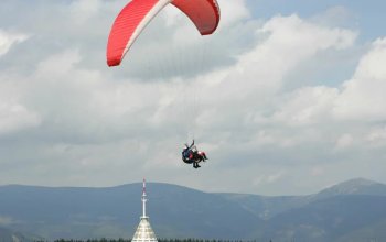 Tandem paragliding pro 2 osoby