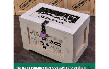 Dámská dárková truhla plná sladkostí Celá ČR