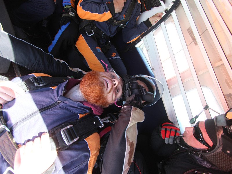 Tandemový seskok padákem