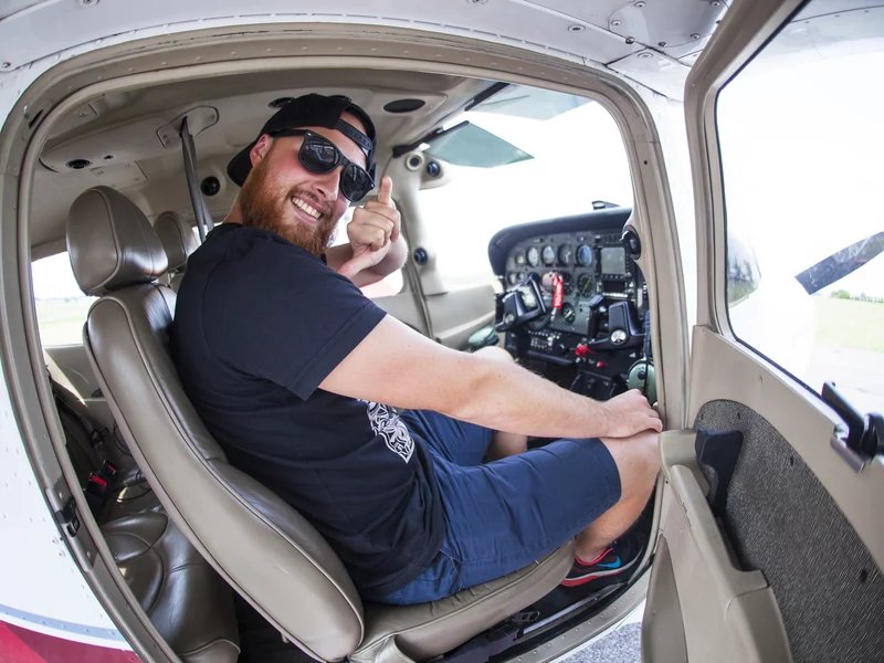 Vyhlídkový let letadlem po celé ČR