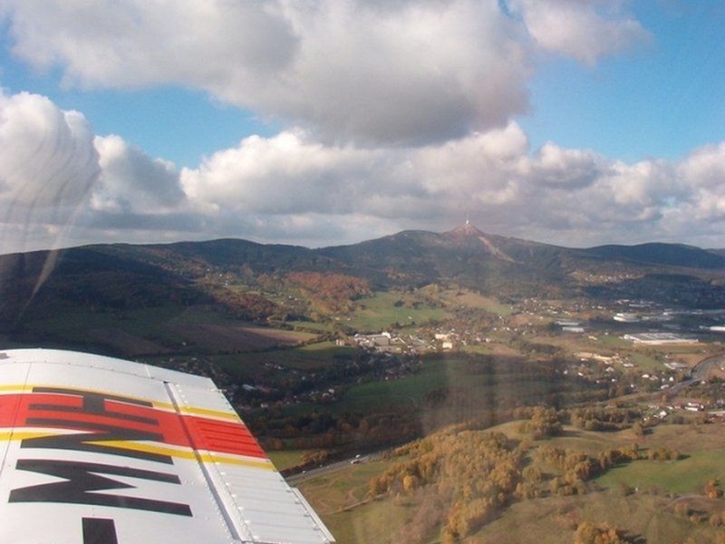 Vyhlídkový let letadlem po celé ČR