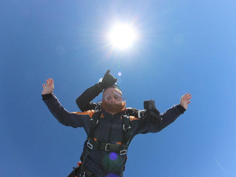 Tandemový seskok padákem