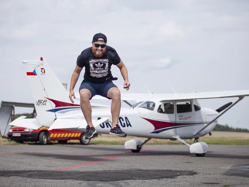 Vyhlídkový let letadlem po celé ČR