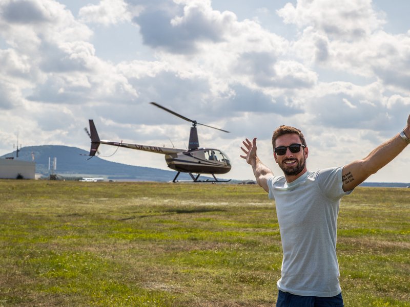 Vyhlídkové lety vrtulníkem