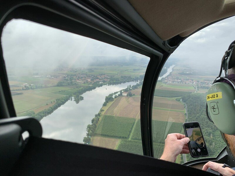 Vyhlídkové lety vrtulníkem