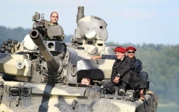 Jízda v obrněném bojovém tanku T-55