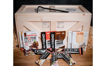 Dárková bedna s páčidlem pro muže Fitness maxi NUTREND Celá ČR