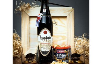 Dárková bedna s páčidlem pro muže s rumem Legendario Elixir De Cuba 7y Celá ČR