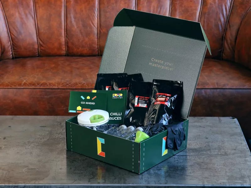 Sada na přípravu domácích chilli omáček