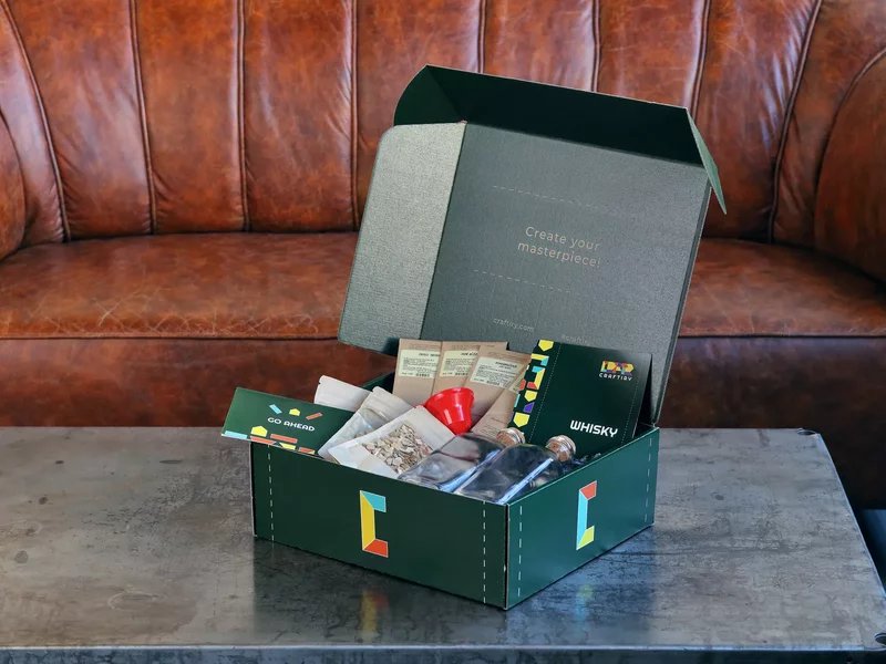 Sada na dochucení whisky