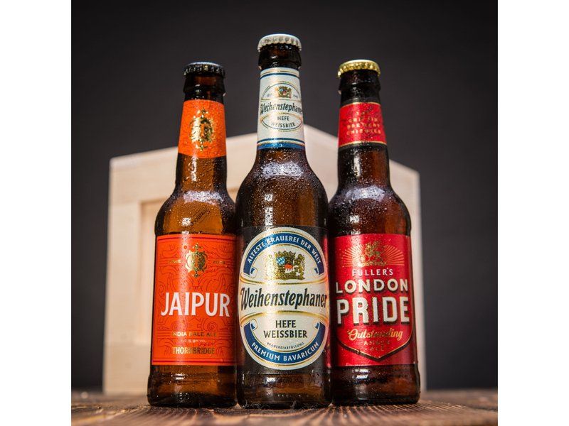 Originální dárková bedna pro milovníky piva Celá ČR