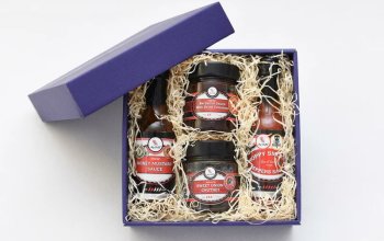 Dárkové balení oceněných chilli omáček a chutney