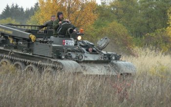 Jízda v tanku VT 55