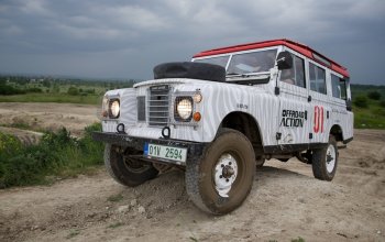 Land Rover off-road - testovací trénink