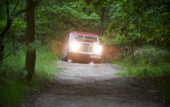 Land Rover off-road - testovací trénink