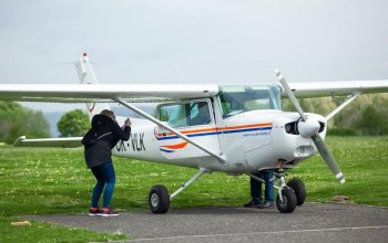Pilotem letadla na zkoušku Praha