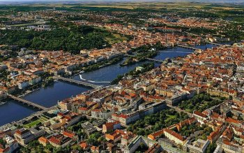 Vyhlídkový let nad Prahou Praha
