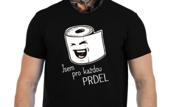 Vtipné tričko Bastard: Prdel