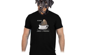 Vtipné tričko Bastard: V pressu