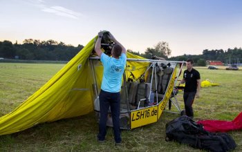 Vyhlídkový let vzducholodí Praha