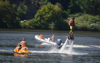 Flyboarding Praha