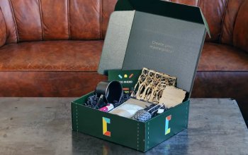 Sada na výrobu svíčky a svícnu