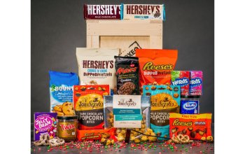 Originální dárková bedna plná sladkostí Celá ČR