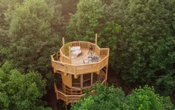 Romantický glamping na rozhledně – dárek a zážitek