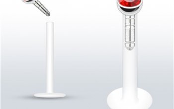Labreta BioFlex, zirkon 2 mm - LB01034-K