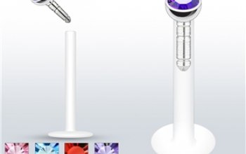 Labreta BioFlex, zirkon 2 mm - LB01034-K