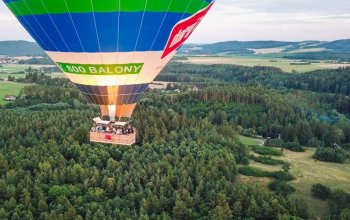 Vyhlídkový let balónem po celé ČR
